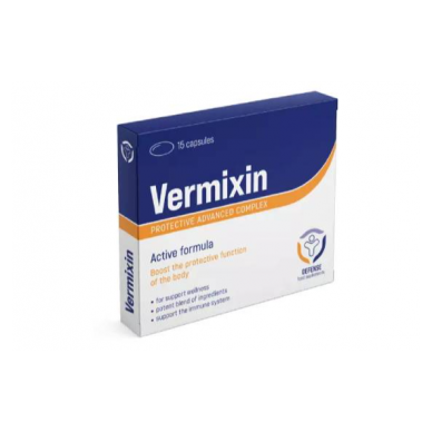 Vermixin – kapsulės nuo parazitų