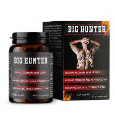 BigHunter – kapsulės nuo prostatito ir potencijai gerinti